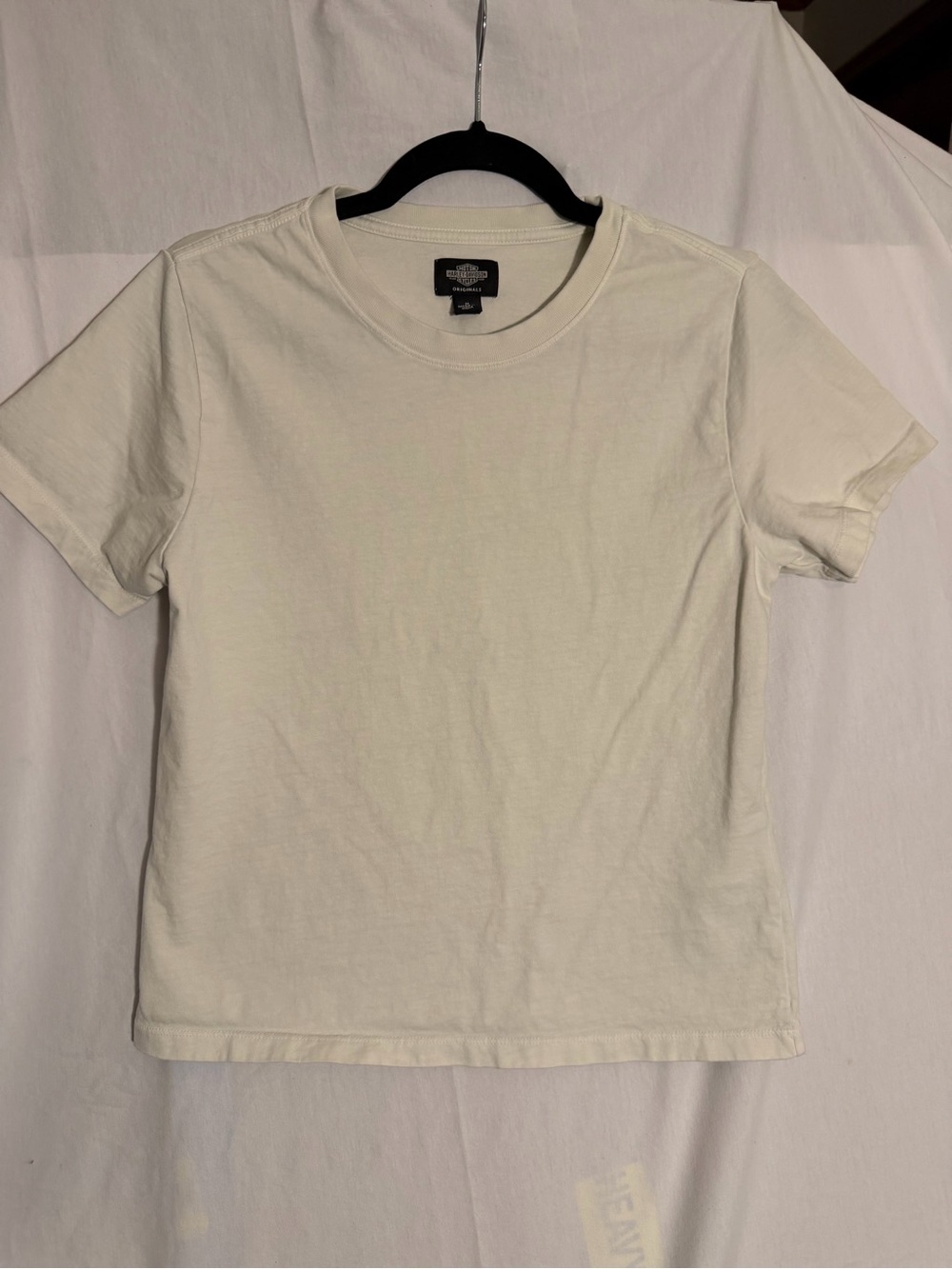 #414 Harley-Davidson Men's Cream Crew Neck T-Shirt
